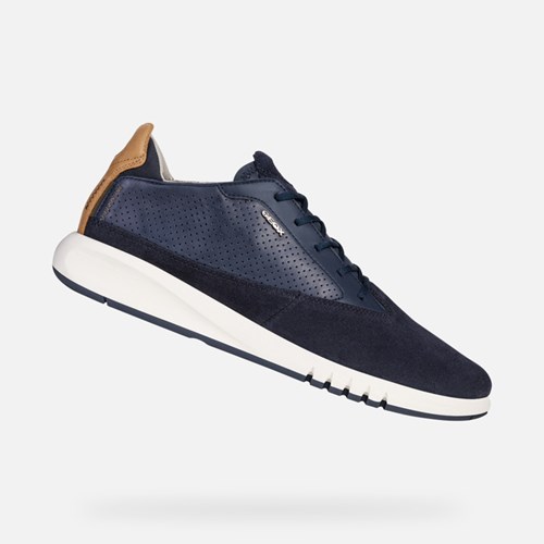 Geox Aerantis Sneakers Herren Navy | IGB-601752