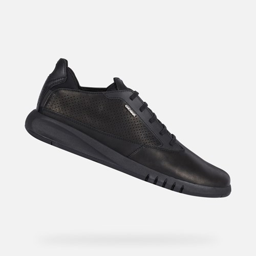 Geox Aerantis Sneakers Herren Schwarz | FAO-640873