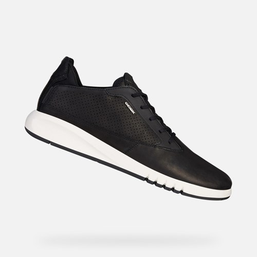 Geox Aerantis Sneakers Herren Schwarz | QEY-809612