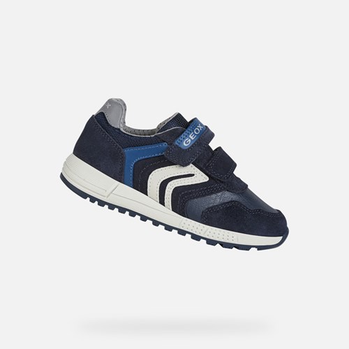 Geox Alben Sneakers Jungen Navy Dunkel | URV-625938