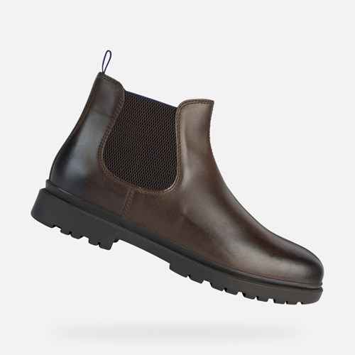 Geox Andalo Stiefeletten Herren Kaffee Königsblau | KVN-857312