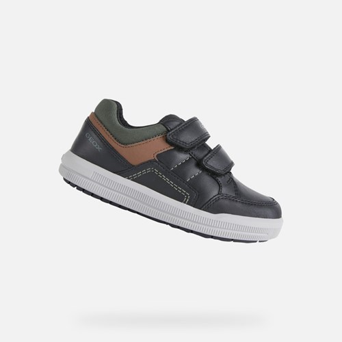 Geox Arzach Sneakers Jungen Schwarz | VTP-514897