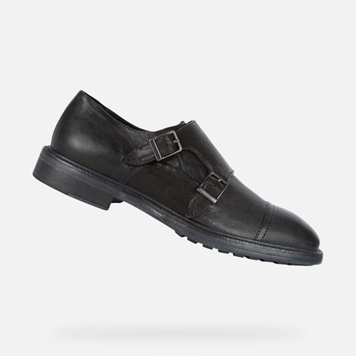 Geox Aurelio Abendschuhe Herren Schwarz | EXN-293451