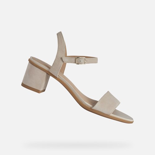 Geox Aurely 50 Hohe Schuhe Damen Hautfarbe | VQF-026873