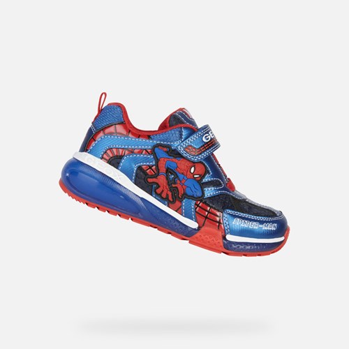 Geox Bayonyc Light-up Shoes Jungen Navy Königsblau | VJH-143062