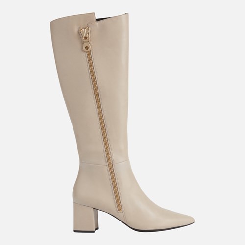 Geox Bigliana Keilabsatz Damen Hell | UXM-485701