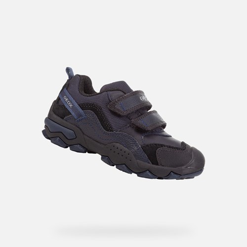 Geox Buller Sneakers Jungen Navy Schwarz | KTN-589263