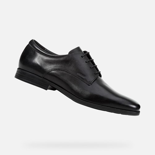 Geox Calgary Abendschuhe Herren Schwarz | DJX-907356
