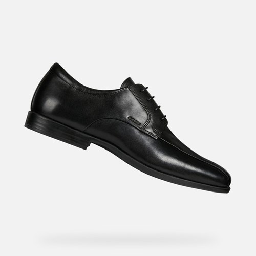 Geox Calgary Abendschuhe Herren Schwarz | VRS-398502