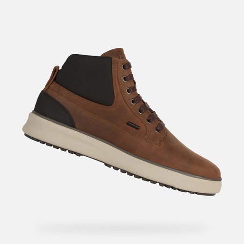 Geox Cervino Abx Stiefeletten Herren Dunkelbraun | UXP-201536