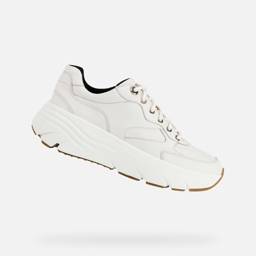 Geox Diamanta Sneakers Damen Weiß | FWN-038594