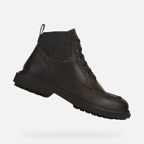 Geox Faloria Abx Stiefeletten Herren Schwarz | ZUR-561704