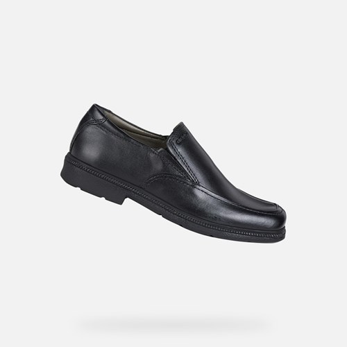 Geox Federico Loafers Jungen Schwarz | ZPH-720465
