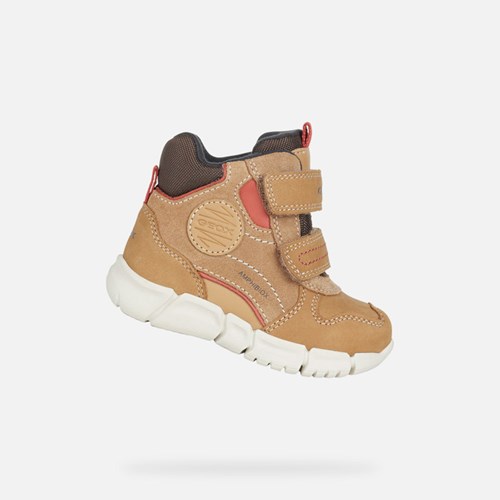 Geox Flexyper Abx Sneakers Baby Braun | AHO-356248