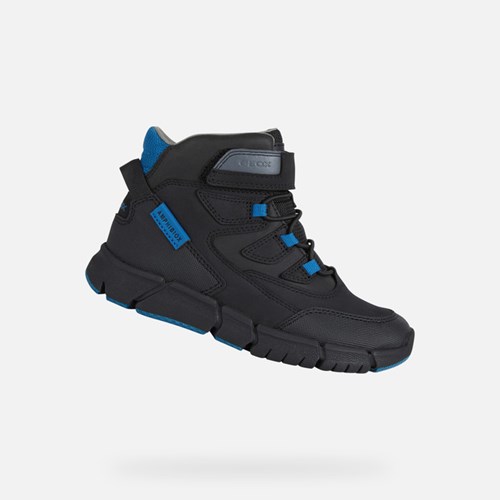 Geox Flexyper Abx Wasserfeste Stiefel Jungen Schwarz | PYV-961823