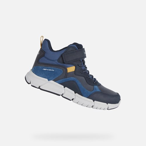 Geox Flexyper Abx Wasserfeste Stiefel Jungen Navy | RBE-780562