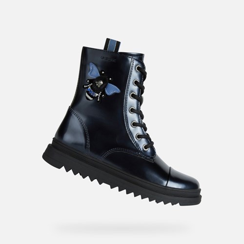 Geox Gillyjaw Stiefeletten Mädchen Dunkelnavy | ZVF-073865