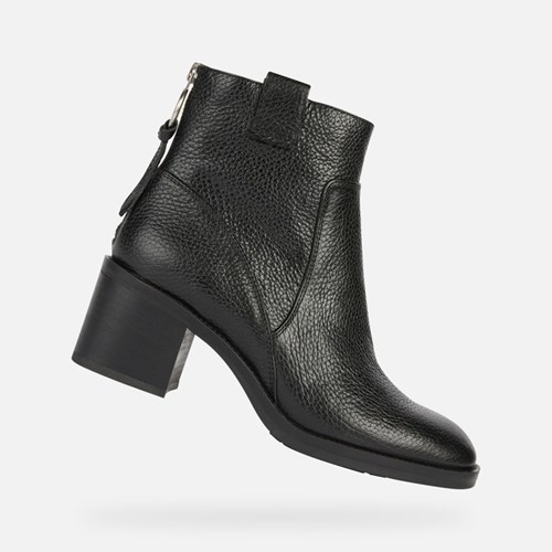 Geox Giulila Keilabsatz Damen Schwarz | MVU-154726