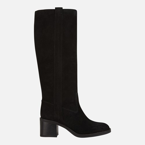 Geox Giulila Keilabsatz Damen Schwarz | RJX-758301