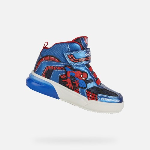 Geox Grayjay Light-up Shoes Jungen Navy Königsblau | YMW-520471