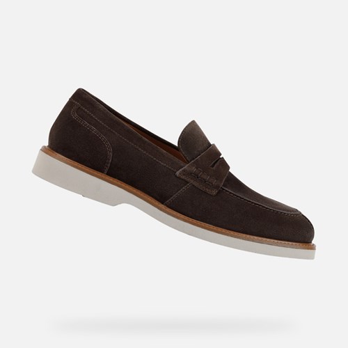Geox Gubbio Loafers Herren Dunkelbraun | TFN-516083