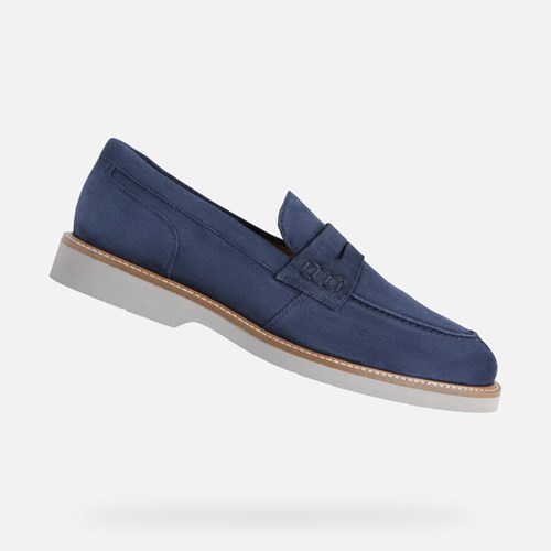 Geox Gubbio Loafers Herren Navy | EKV-412907