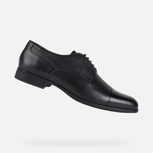 Geox Iacopo Weite Abx Wasserdichte Schuhe Herren Schwarz | LFP-486590