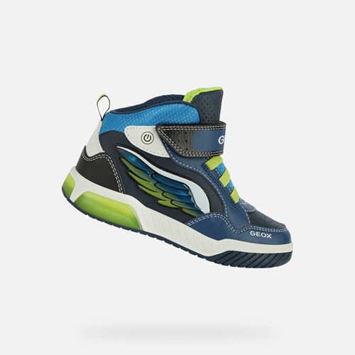 Geox Inek Light-up Shoes Jungen Navy | HPZ-853026