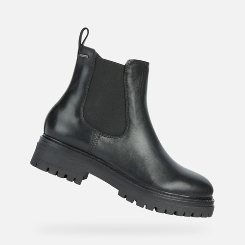 Geox Iridea Abx Stiefeletten Damen Schwarz | SYK-853290