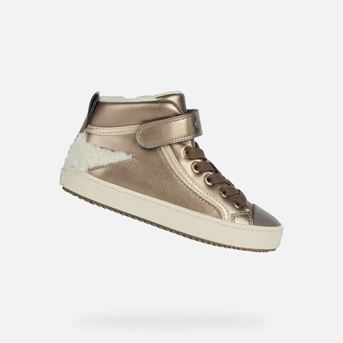 Geox Kalispera Sneakers Mädchen Weiß | PEH-035298