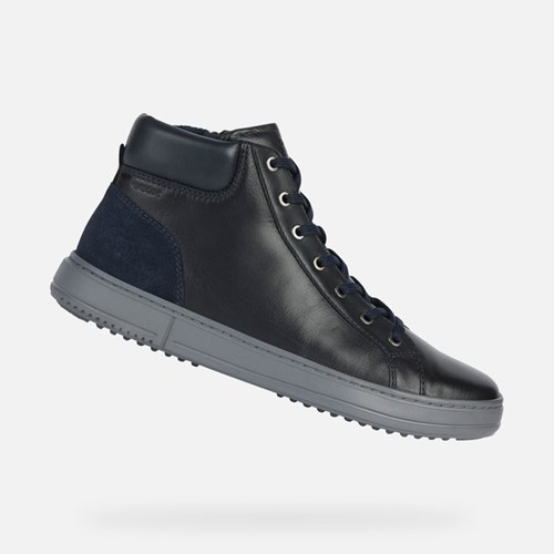 Geox Levico Sneakers Herren Navy | PFI-964027