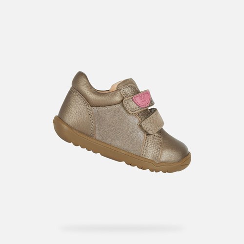 Geox Macchia Sneakers Baby Grau | KZV-059218