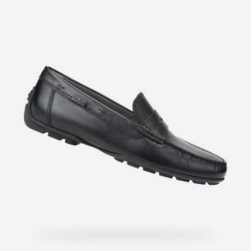 Geox Moner 2fit Loafers Herren Schwarz | XUL-571693
