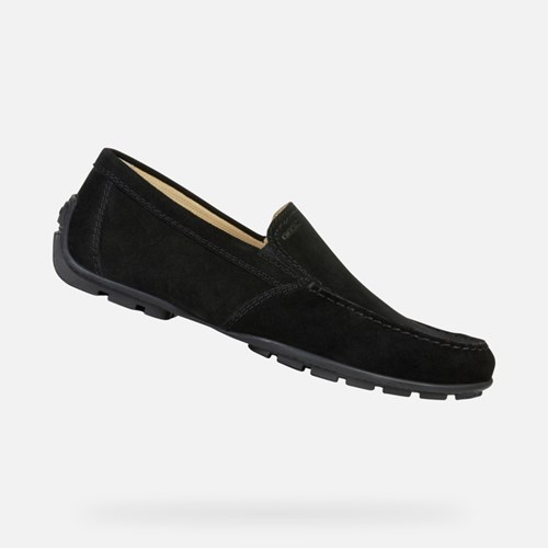 Geox Moner Loafers Herren Schwarz | JZH-485679