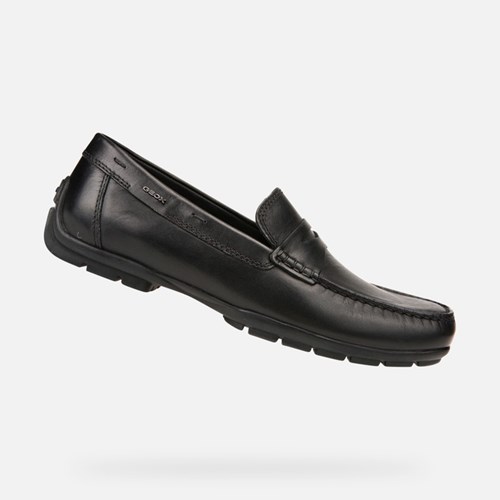Geox Moner W 2fit Loafers Herren Schwarz | XWZ-417365