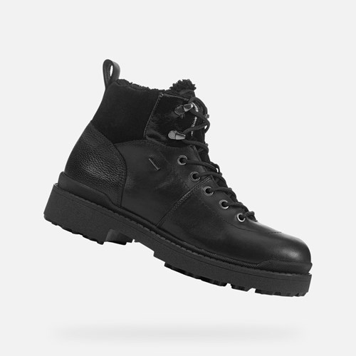 Geox Nevegal Abx Stiefeletten Damen Schwarz | UJZ-627835