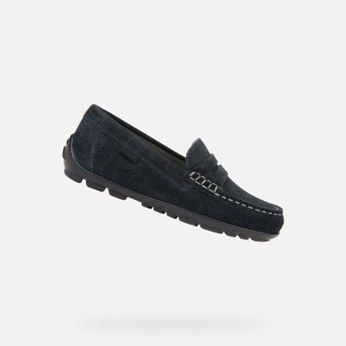 Geox New Fast Loafers Jungen Navy | OKF-364957