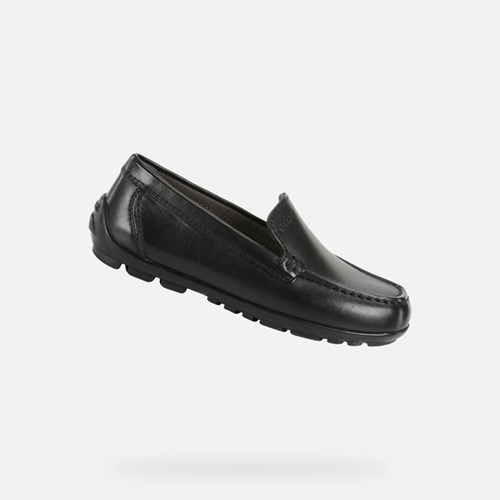 Geox New Fast Loafers Jungen Schwarz | NUE-217583
