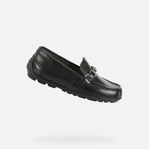 Geox New Fast Loafers Jungen Schwarz | QOX-570349