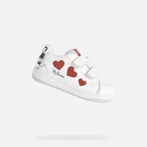 Geox New Flick Sneakers Baby Weiß | HWL-529761