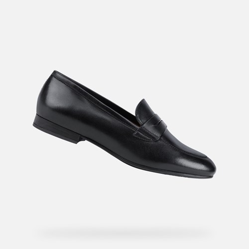 Geox New Marlina Loafers Damen Schwarz | TMQ-823679