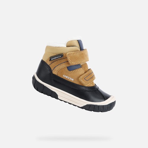 Geox Omar Mid-calf Boots Baby Gelb Blau | NEA-197824