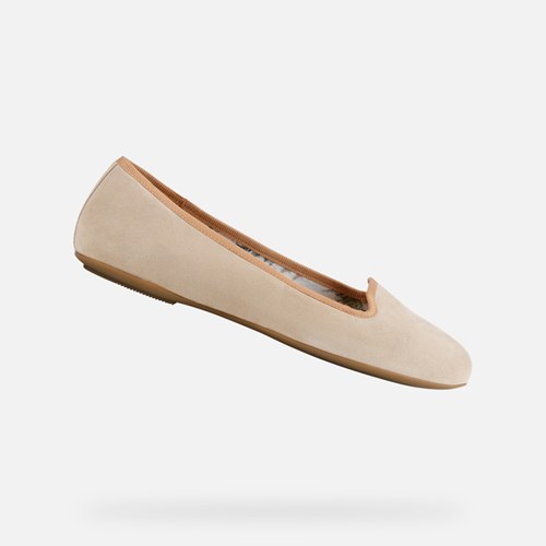 Geox Palmaria Ballerinas Damen Helldunkelhautfarbe | VTO-307914
