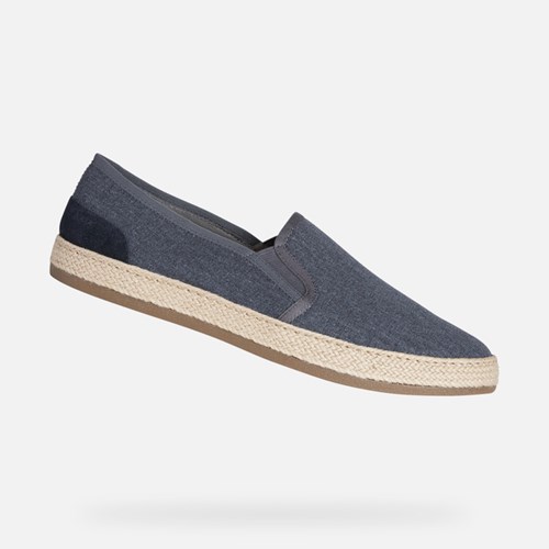 Geox Pantelleria Slip On Herren Navy | WPO-634579