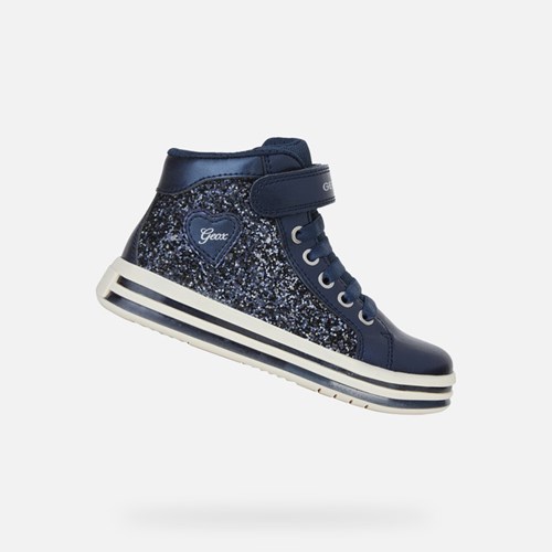 Geox Pawnee Sneakers Mädchen Navy | EMX-254136