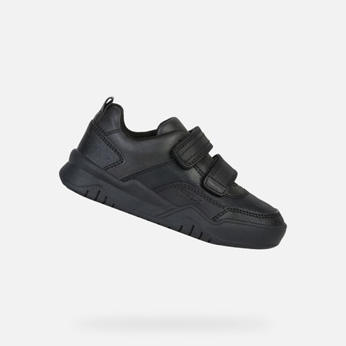 Geox Perth Sneakers Jungen Schwarz | CLK-860152