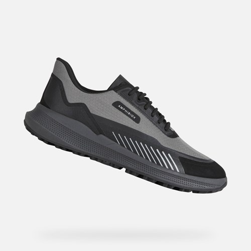 Geox Pg1x Abx Sneakers Herren Grau | GAV-610249