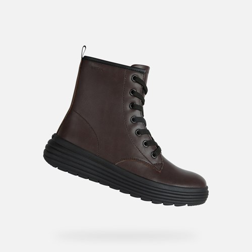 Geox Phaolae Stiefeletten Mädchen Dunkelbordeaux | ZLF-702564