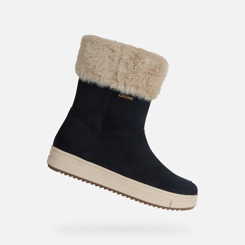 Geox Rebecca Stiefeletten Mädchen Dunkelnavy | STZ-498016