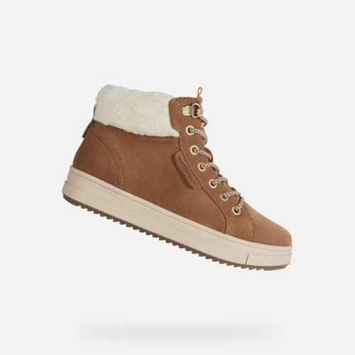Geox Rebecca Stiefeletten Mädchen Whisky | ZRP-143096